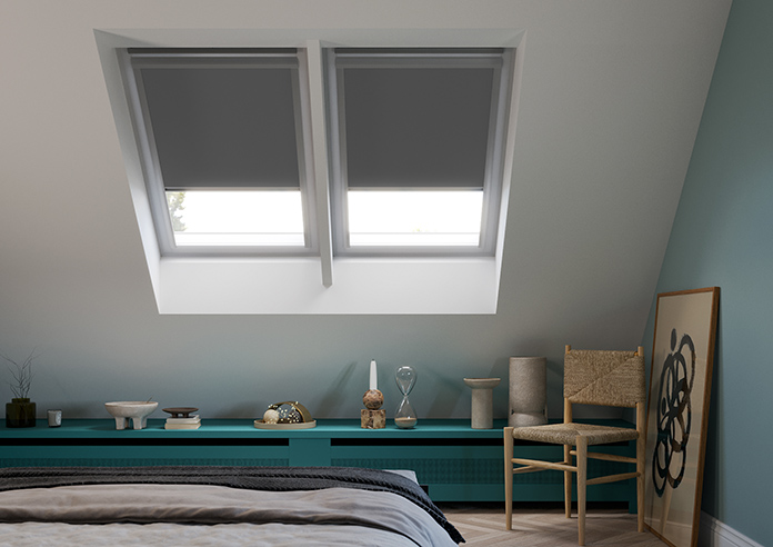Trinity (Blackout), Fossil Grey - Loft Blind - Image 3